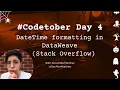 DateTime formatting in DataWeave taken from Stack Overflow 2022 Day 4