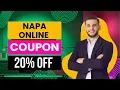 Napaonline 20 OFF Coupon Code - Napa Online Discount Code