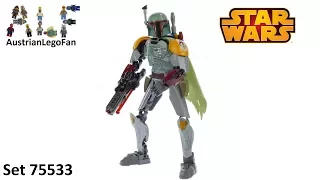 Lego Star Wars 75533 Boba Fett Buildable Figure - Lego Speed Build Review