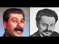 Stalin and Trotsky singing "Video killed the radio star"