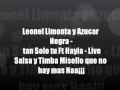 Leonel Limonta y Azúcar Negra   tan Solo tu Feat Hayla   Live