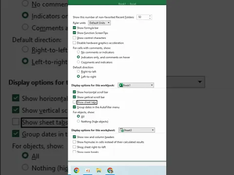 π₯ Cara Menyembunyikan Seluruh Tab Sheet di Excel