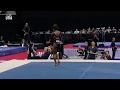 Simone Biles Stuns With New Triple Double on Floor Champions Series Presented By Xfinity