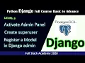 Python Django Tutorial in Hindi Learn How to Make Admin register model upload file in Django