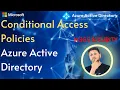 Conditional Access Policies in Azure Active Directory MFA