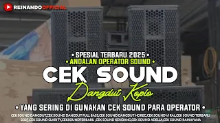 cek sound dangdut koplo full bass glerr clarity