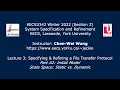 EECS3342 W22 - Lecture 3