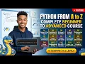 Python Tutorial for Beginners 2026 Lesson 3 Strings String Methods Indexing Slicing