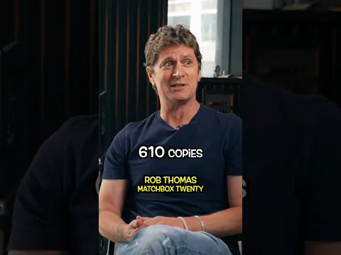 Matchbox Twenty on their first hit “Push” #matchbox20 #robthomas #shorts