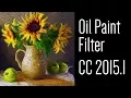 Photoshop Tutorial How to Use the OIL PAINT Filter in CC 2015 1 1