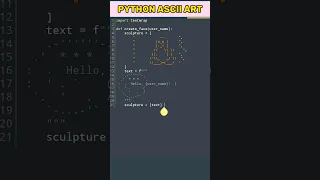Python ASCII art ascii art