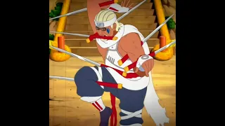 Sasuke VS Killer Bee Shorts Short Anime Naruto 