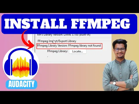 Download MP3 How to Install FFmpeg for Audacity | FFmpeg Library Not Found | Import M4A Audio File