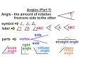 Geometry Ch 3 - Names Symbols 1 of 8 Angles Part 1