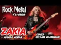 Lagu ZAKIA - AHMAD ALBAR Versi Rock Metal | Cover Gitaris Gadungan (AI)