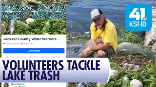 Lee s Summit man takes action on litter at Jackson County lakes