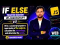 Calculate Percentage and Grade in JavaScript If Else Practice Question Abhishekh Dubey