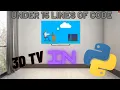 Let s Make A 3d Tv Animation in Python