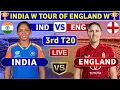Download Lagu India Women vs England Women, 3rd T20 | ENGW vs INDW 3rd T20 Live Score \u0026 Commentary