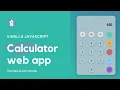 Build a Basic Calculator app Using HTML5 CSS3 and Vanilla JavaScript