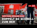 Lagu Dresdner Bahn fertig: Von Berlin Hbf zum Flughafen BER in 23 Minuten