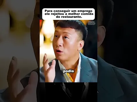 Para conseguir um emprego, ele rejeitou a melhor comida do restaurante. #shorts