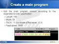 Syntec Macro teaching part5 Expanded G code test