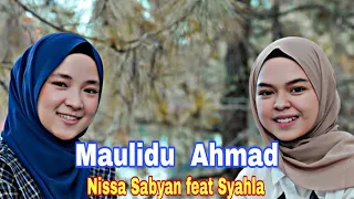 maulidu ahmad thohal hadi syahlah feat nisa sabyan lirik arab 