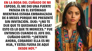 EN LA BODA DEL CUÑADO DE MI ESPOSO, ÉL ME DIO UNA FUERTE PATADA EN EL ESTÓMAGO MIENTRAS ESTABA...