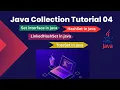 Set interface in java HashSet in java LinkedHashSet in java TreeSet in Java