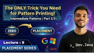 Pattern Printing in Java Part 2 Pyramid Diamond Butterfly Pattern Lecture 9