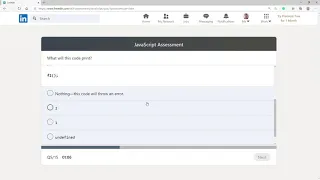 LinkedIn - Javascript