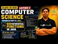 Lecture 5 Mathematical Functions in Java 9th Revision Computer Science ICSE Class 10