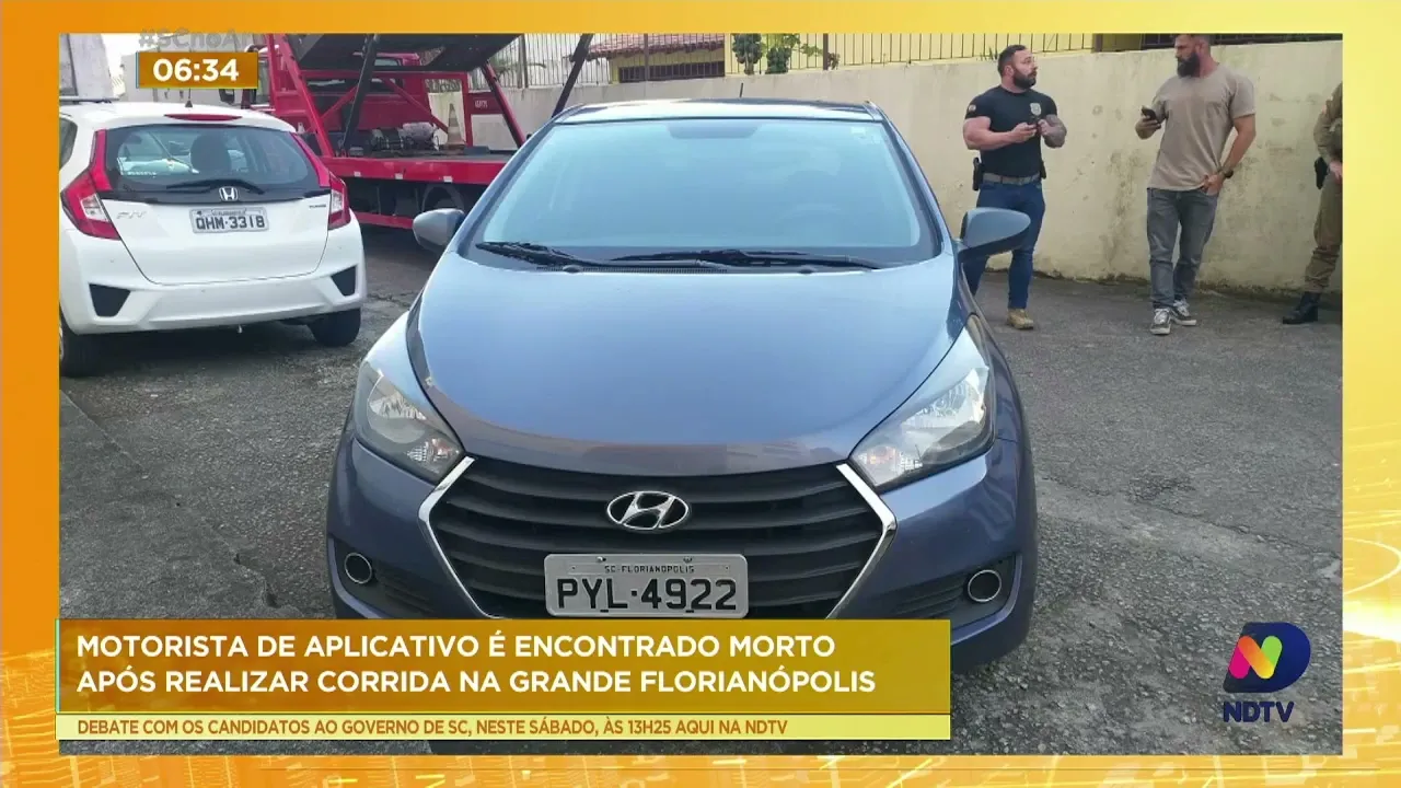 Polícia apreende adolescente por ser suspeito na morte de motorista de app na Grande Florianópolis