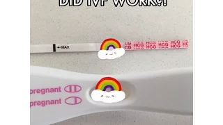 IVF Live Pregnancy Test 5dp5dt AM I PREGNANT