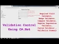ASP NET Validation Controls Part-I