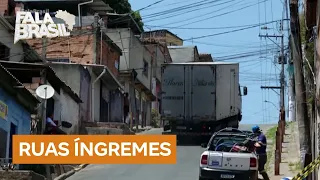 Ladeiras íngremes de Minas Gerais desafiam motoristas na hora de subir e descer
