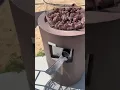 How to start the fire-pit column