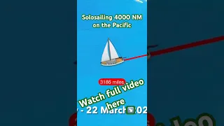 #solosailing the #Pacific from #Panama to #Marquesas #sailingadventures #boatlifestyle  #sailing
