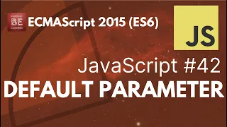 Default parameters in JavaScript - Everyday-Be-Coding