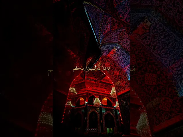 ⁣يا نازلين بكربلاء هل عندكم خبر بقتلانا وما أعلامُها .... #الشيخ_شبر_معله