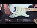 I put an Obsidian Wire Strat Blender in My Sonic Blue Custom Strat