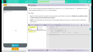 Unit 5 - Lesson 11 Boolean Operators In While Loops
