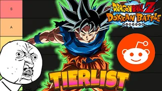 EVERY UI GOKU RANKED BUT DOKKAN REDDIT SAID I M WRONG COMMUNITY REACTION DBZ DOKKAN BATTLE