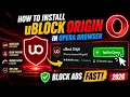 How To Install uBlock Origin In Opera Browser 2026 Block Ads Easily