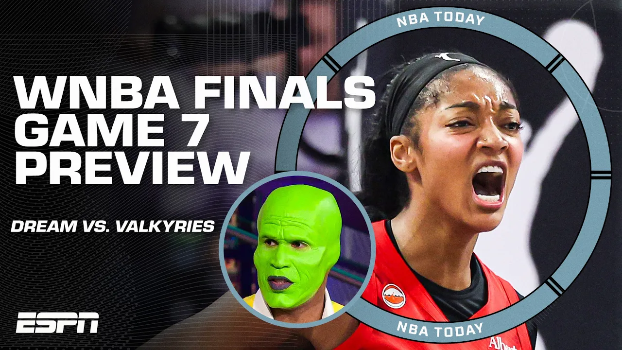 The first Game 7 in WNBA Finals history 🍿 Dream vs. Valkyries preview | NBA Today