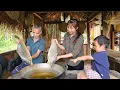 The perfect combination creates a delicious and nutritious fish dish - Orange picking | Village life