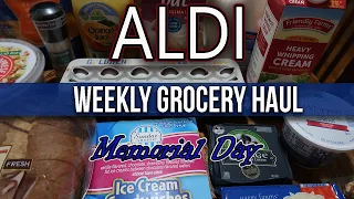 ALDI MEMORIAL DAY WEEKEND GROCERY HAUL 2022
