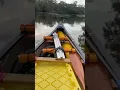 Lagu Hangkai 1800w 7.0 electric motor on a canoe.