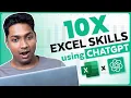 How to Increase your Excel Skills with ChatGPT 10x Productivity